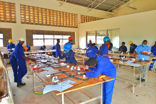 NCES students during exams 